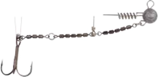 Spro Screw In Swivel Rig - 9cm - 25g - Zilver van Spro — afbeelding 4