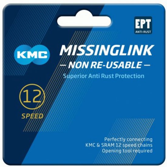 KMC Missing Link 12NR Speed Zilver 2 sets - 2 Sets - Bulk verpakking van KMC — afbeelding 2