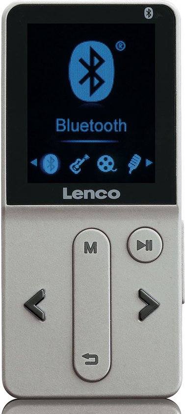 Lenco Xemio-280SI - | bol MP4-speler Bluetooth Gb met 8