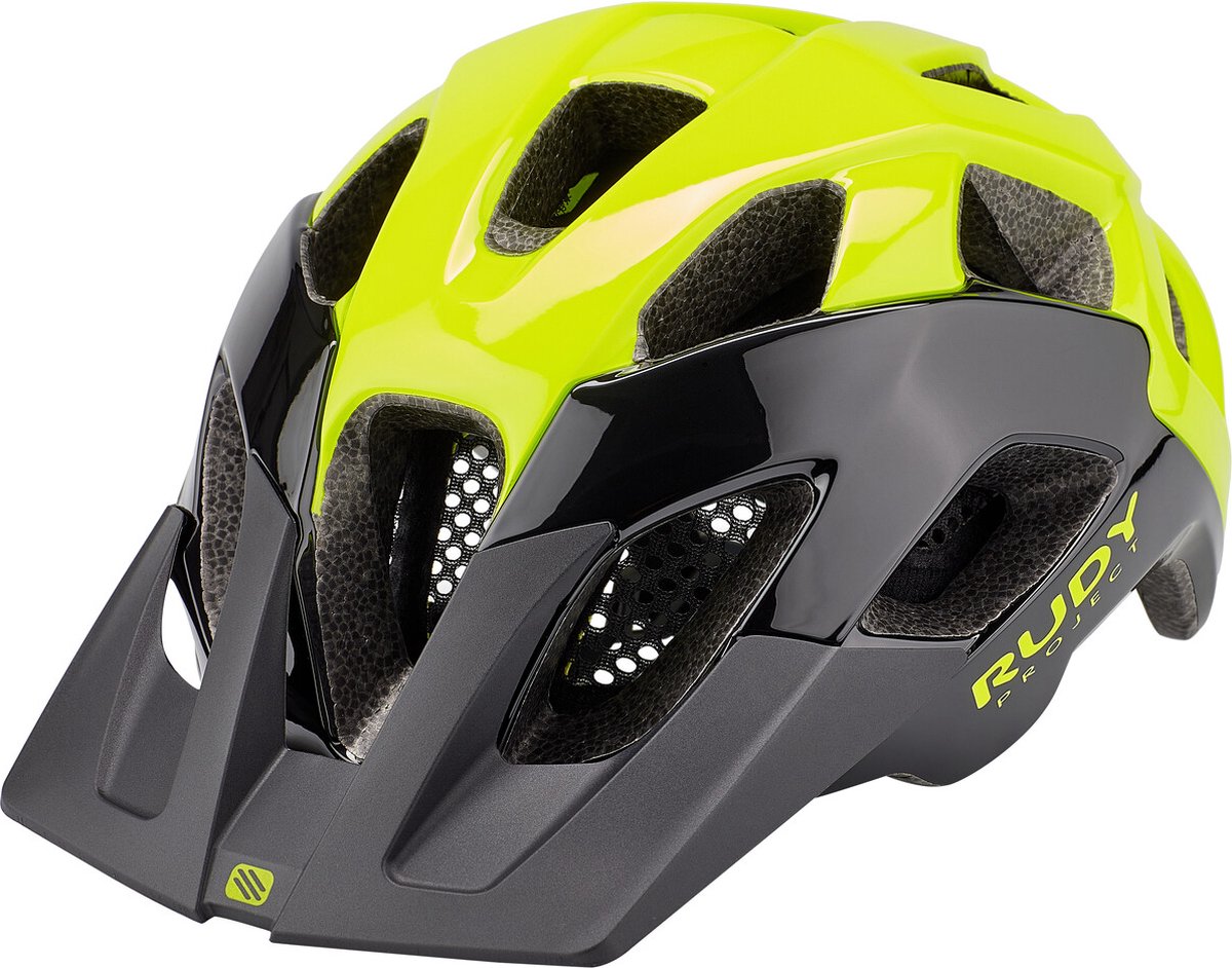 Rudy Project Crossway Helm, zwart/geel