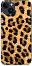 Case Company® - Hoesje geschikt voor iPhone 14 Plus hoesje - Luipaard - Soft Cover Telefoonhoesje - Bescherming aan alle Kanten en Schermrand