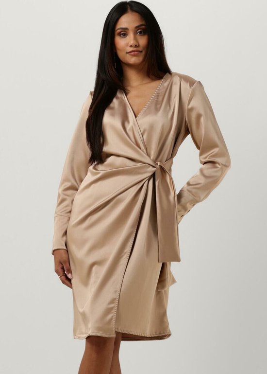 beige jurken dames