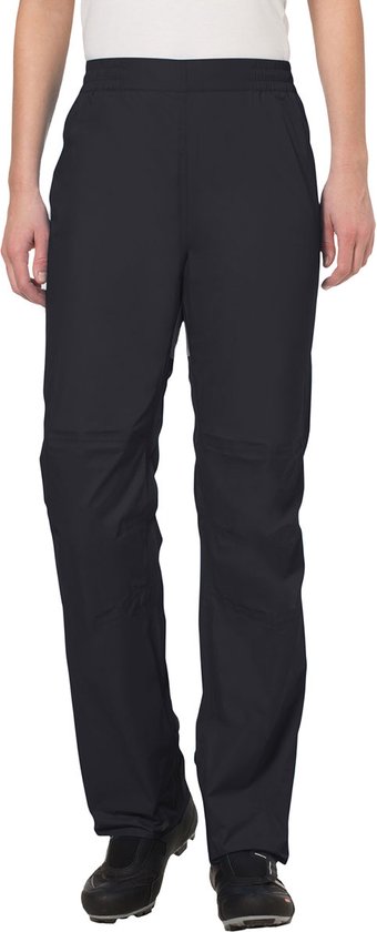 VAUDE Drop II Pantalon Femme, noir Taille EU 42 (Regular)