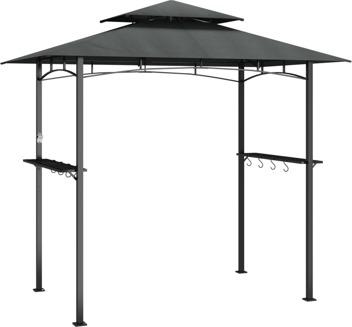 vidaXL-Barbecue-overkapping-240x150x243-cm-staal-antracietkleurig