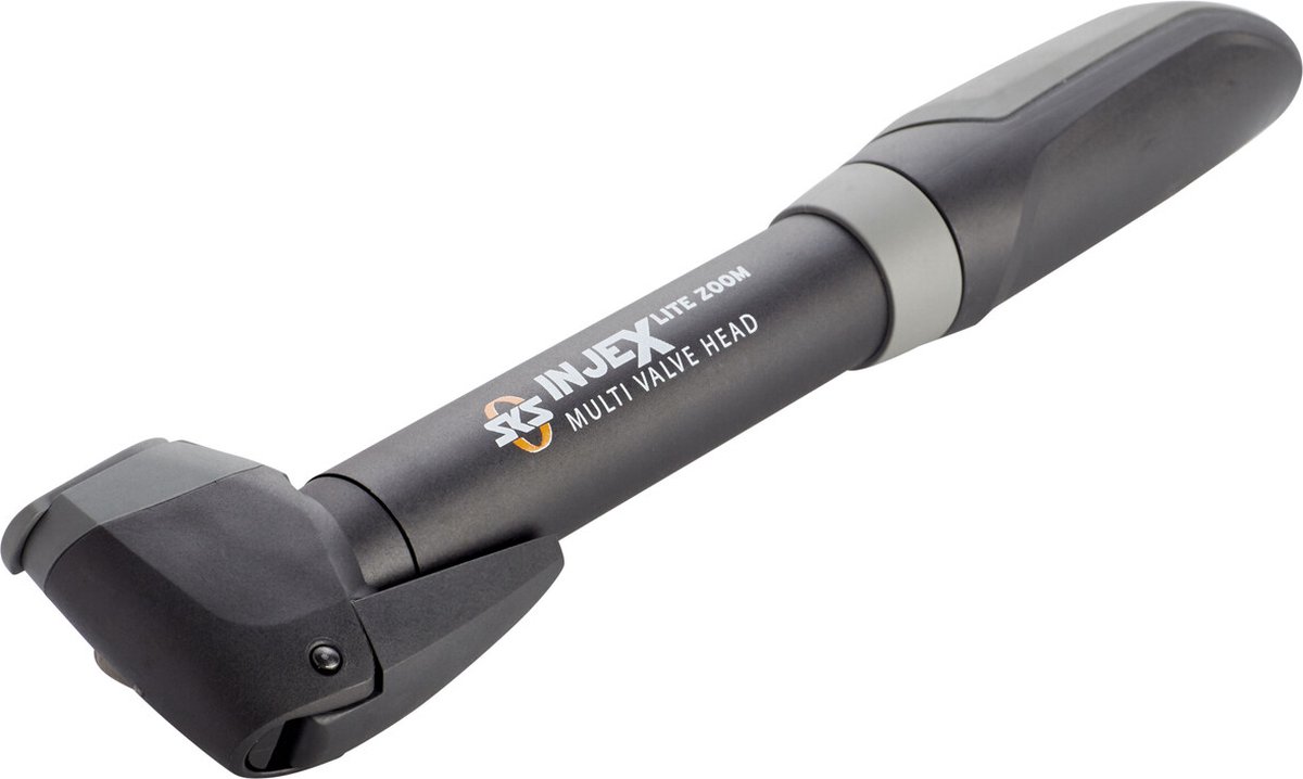 Sks Injex Lite Zoom Fietspomp 256 Mm Zwart 10 Bar