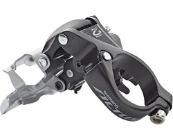 Shimano Altus FD-M2000 Voorderailleur - 3x9-Speed - Down Swing - Dual Pull - High Clamp - 34,9 mm