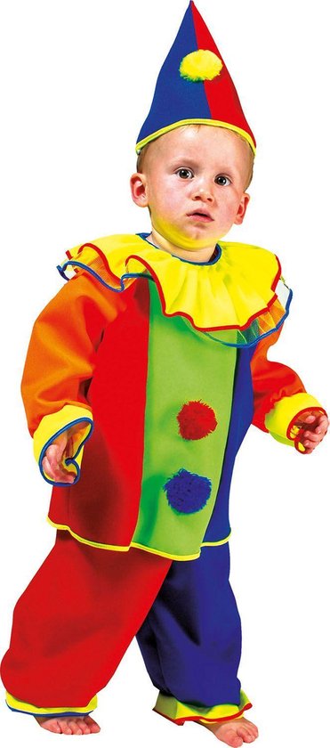 Peuter gek geworden Arrangement Bobo clown baby | Verkleedkleding | bol.com
