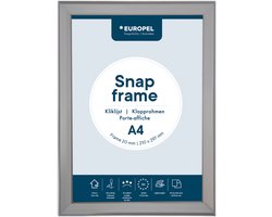 Kliklijst Europel - Posterlijst - A4 - 21 x 29,7 cm - Frame 20mm - Aluminium