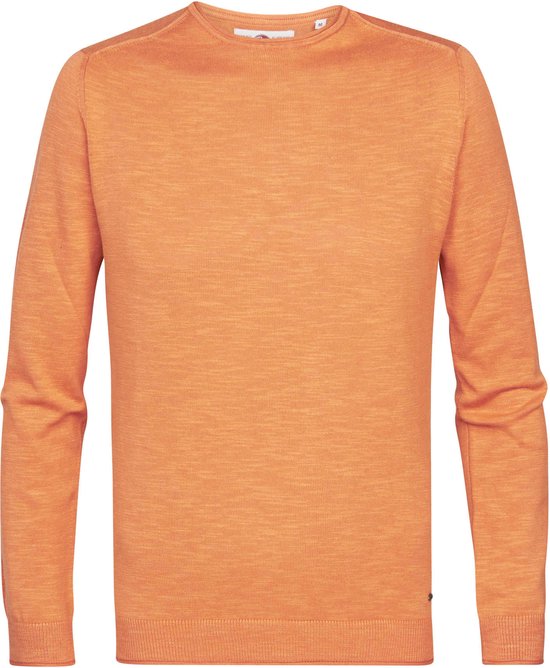 Petrol Industries Heren Gebreide trui Oranje Maat S bol