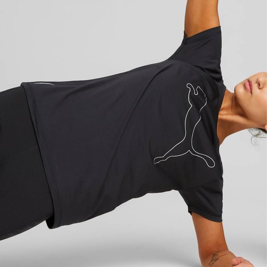 T-Shirt Puma Train Favorite Jersey Chat - Sportwear - Femme