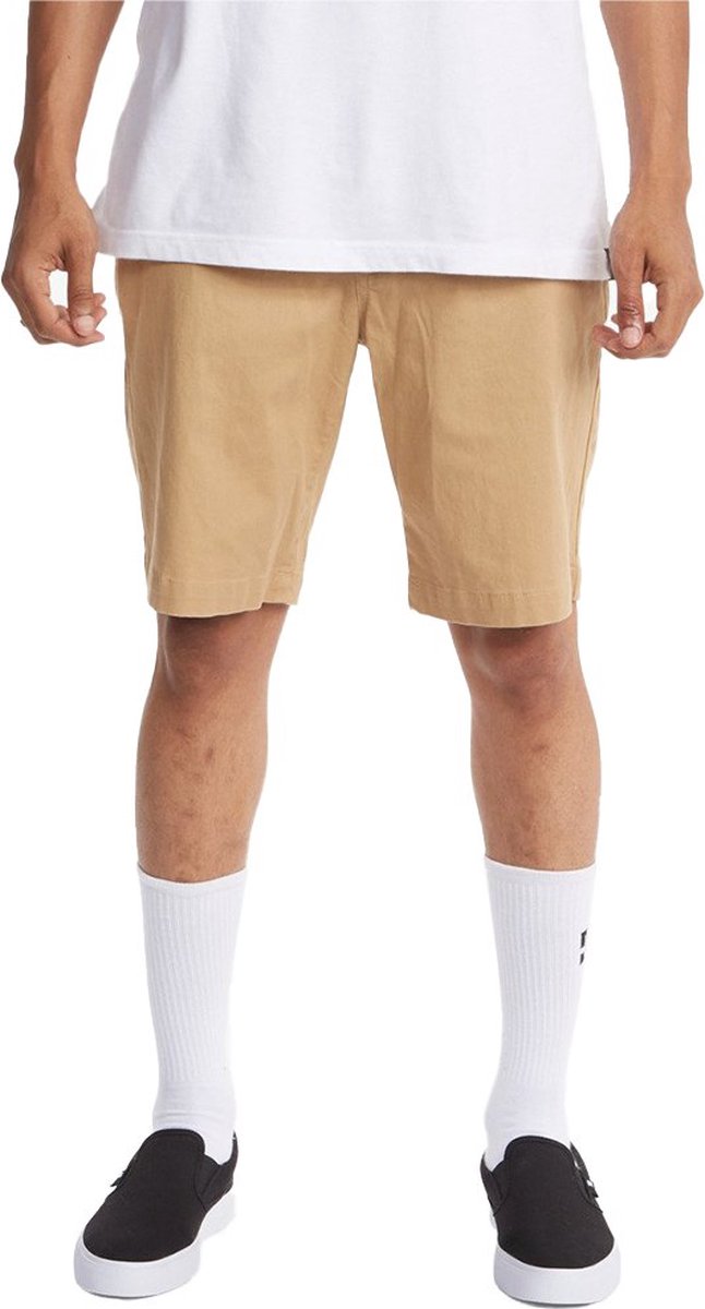 Dc Shoes Worker Stretch Korte Broek Beige 34 Man