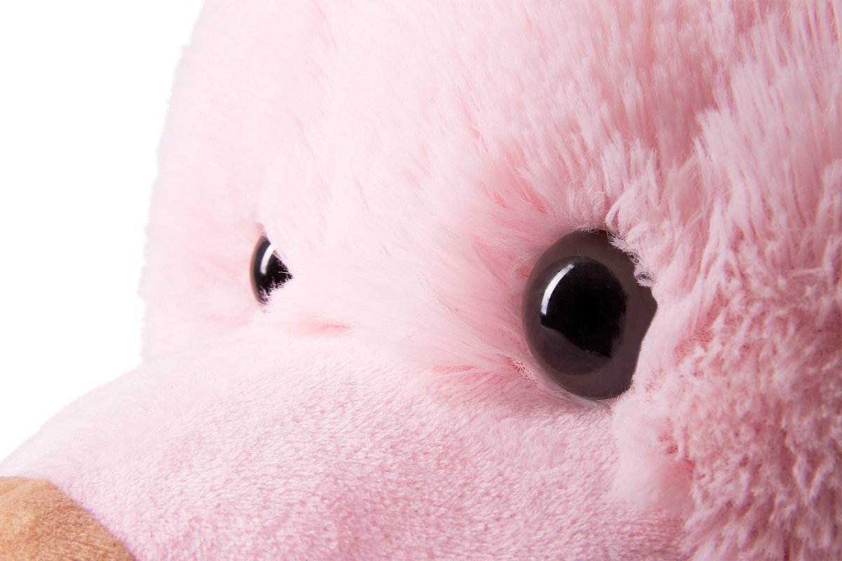 BRUBAKER - XXL Teddybeer 100 cm - Zacht Speelgoed Knuffel - Teddybear Groot - Knuffelbeer - Roze - Cadeau — afbeelding 3