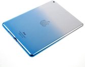 GadgetBay Doorzichtig blauw verloop Apple iPad (2017); Apple iPad (2018) hoesje case TPU cover gradient