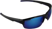 Visionmania Zonnebril Heren Sport - Zwart/Blauw - Polariserende glazen