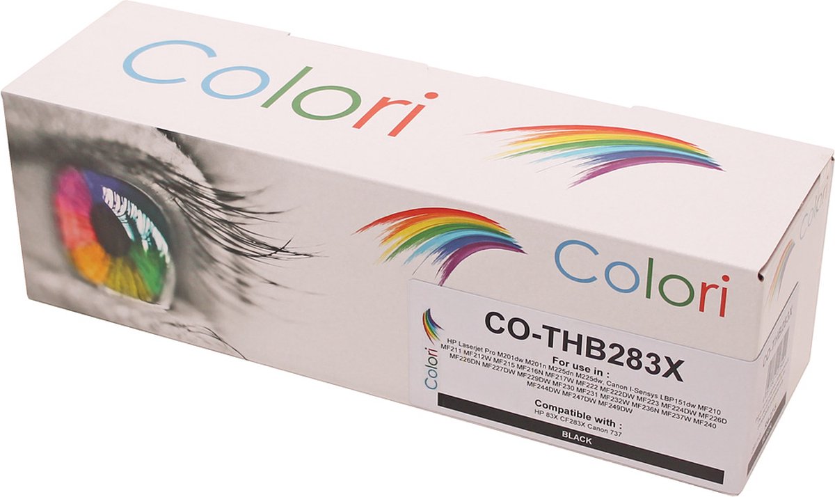 Colori huismerk toner geschikt voor HP 83X CF283X voor HP Laserjet Pro MFP M201 M201dw M201n M225 M225dn M225dw