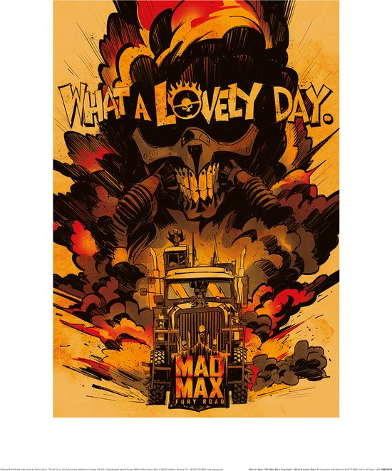 Mad Max Fury Road Art Print 30x40cm | Poster