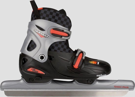 Nijdam junior inlineskates verstelbaar maat 38-41 semi-zachte schoen