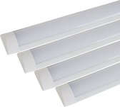 LED strip 60cm 24W (4 stuks) - Koel wit licht - Overig - Pack de 4 - Wit Froid 6000K - 8000K - SILUMEN