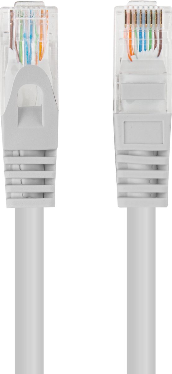 Lanberg Patchcord Internetkabel Utp Cat6 7,5M Grijs Voor Pc Computer