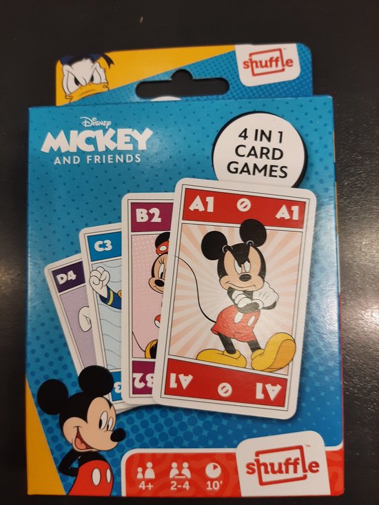 Afbeelding van het spel Mickey Mouse kwartet
