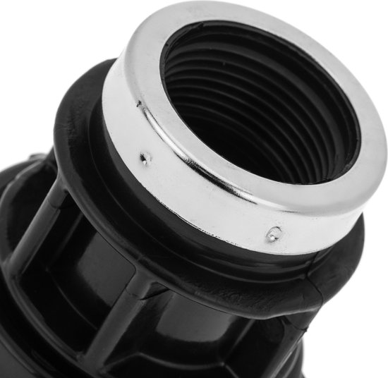 PrimeMatik - Set van 5 polyethyleen eindunits met binnendraad 25 mm x 3 ...