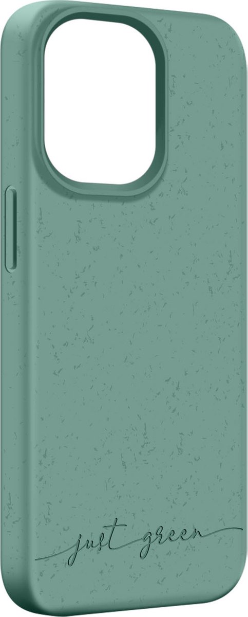 Hoes iPhone 14 Pro Recyclebaar Biologisch afbreekbaar Just Green Donkergroen