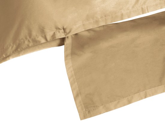 dekbedovertrek Yumeko satin de coton miel 240x220+2/60x70 - Bio, eco & équitable