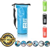 Decopatent® Waterproof Bag - Dry bag - 10L - Ocean Pack - Dry Sack - Survie Plein air Backpack - Sacs secs - Sac de bateau - Sac de voile - Blauw
