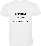 Official Drunken Tourguide Heren T-shirt | reisgids | gids | dronken | grappig
