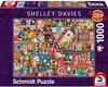 Puzzel Schmidt Spiele Vintage Board Games (1000 Onderdelen)