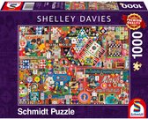 Puzzle Schmidt Spiele Jeux de société Vintage (1000 pièces)