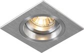 QAZQA chuck - Moderne Inbouwspot - 1 lichts - L 93 mm - Aluminium - Woonkamer | Slaapkamer | Keuken
