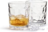 Sagaform set van 2 whiskey - water glazen