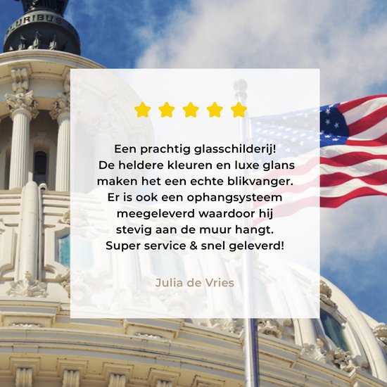 Capitool photo détail Washington DC Glas 60x40 cm - Tirage photo sur Glas (décoration murale en plexiglas)