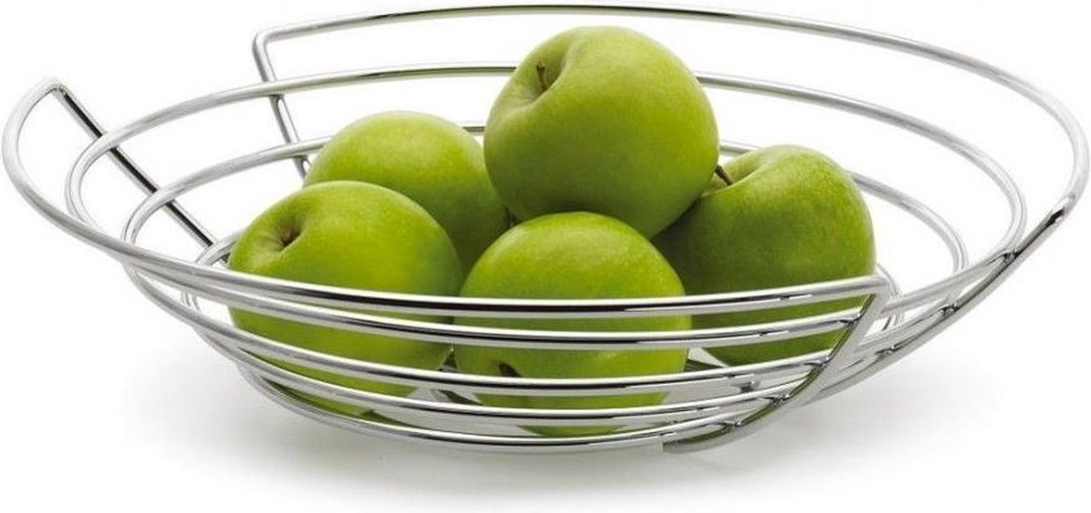 Blomus WIRES Fruitmand - Ø 36 cm - Chroom