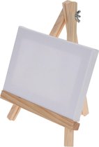 Canvas op schildersezel 230x185 mm