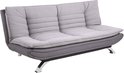 24Designs Slaapbank Sofa Jannick - Stof - Lichtgrijs met Donkergrijs 24Designs Slaapbank Sofa Jannick - Stof - Lichtgrijs met Donkergrijs