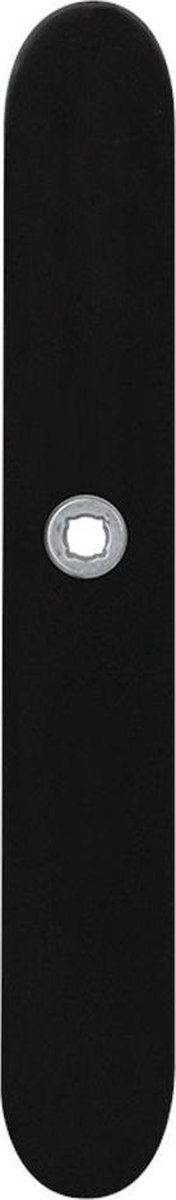 GPF Langschild XL afg enkelv 282x40x8,5mm PC55 zwart