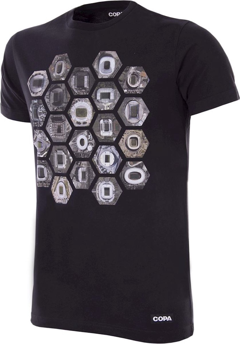 COPA - Hexagon Stadium T-Shirt - XL - Zwart