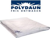 Polydaun - Coton - Couette d'été - Simple - 140x200 cm - Blanc