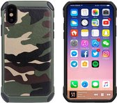 Hardcase camouflage print voor de iPhone X
