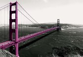 Fotobehang Golden Gate Bridge | XXL - 312cm x 219cm | 130g/m2 Vlies