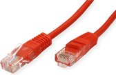 ROLINE patchkabel Cat.5e (Klasse D) UTP, rood, 2 m