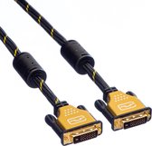 Roline DVI-D - Câble moniteur DVI-D Dual Link - 10 mètres