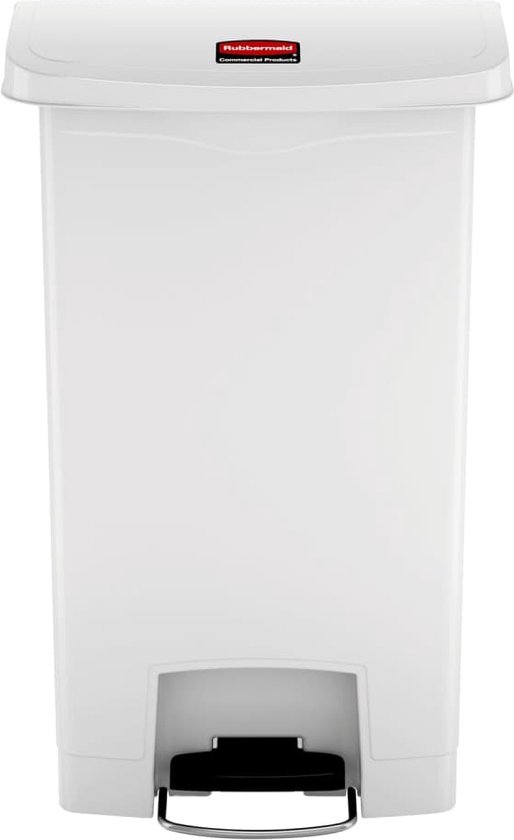 Curver 187177 - Cubo de Basura con Pedal (50 L, Polipropileno, Metal