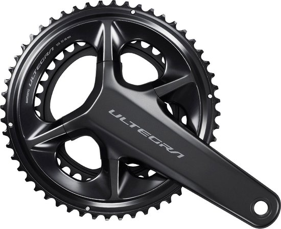 Shimano Ultegra R8100 12s Hollowtech Ii Crankstel Zwart 172.5 mm / 50/34t