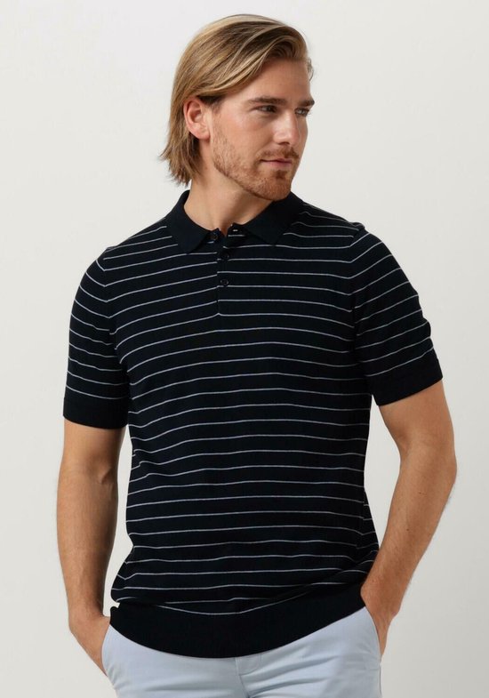 Saint Steve Hessel Polo's & T-shirts Heren - Polo shirt - Donkerblauw -  Maat M | bol.com