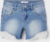 Name It Broek Nkfsalli Slim Dnm Shorts 5372 Ha No 13197440 Medium Blue Denim