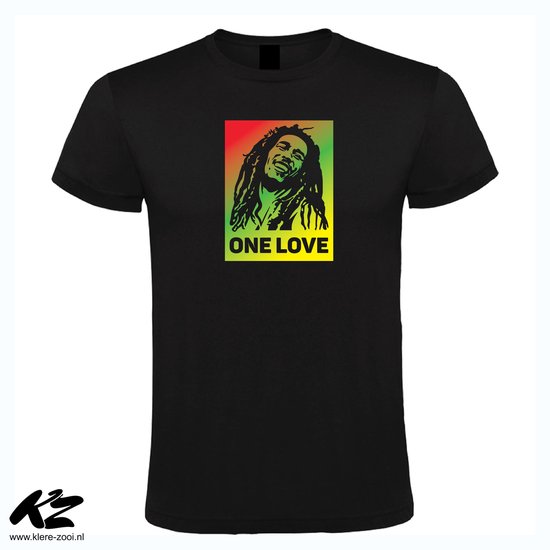 Klere-Zooi - One Love - Heren T-Shirt - 4XL