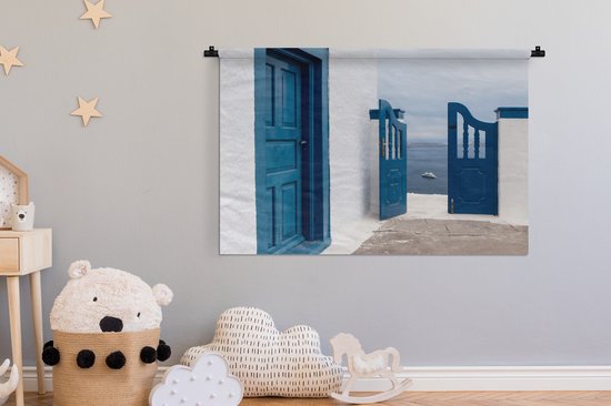 Zee en strand blauw | Fotokunst, prints online - Bilder an de Wand